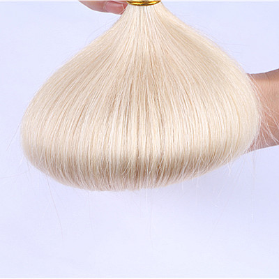  Keratin u tip hair extension ,pre bonded nail hair extension ,unprocessed fusion hair 613,China manufacturer wholesaleHN193